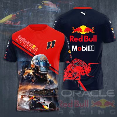 Czech Perez X Red Bull Racing Mens Summer T-shirt Short Sleeve Womens New Childrens