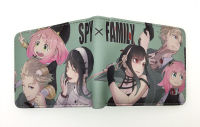 SPY×FAMILY Women S Men S Cartoon Coin Purse Wallets Casual Anime Spy Play House Wallet Student Unisex Color Printing PU Leather Short Wallet