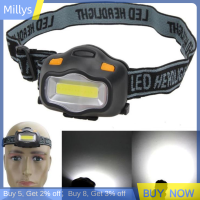 Millys โคมไฟขับขี่ตั้งแคมป์กลางแจ้งไฟหน้ารถมอเตอร์ไซค์แบบ Led หัวไฟฉายไฟฉายตกปลา