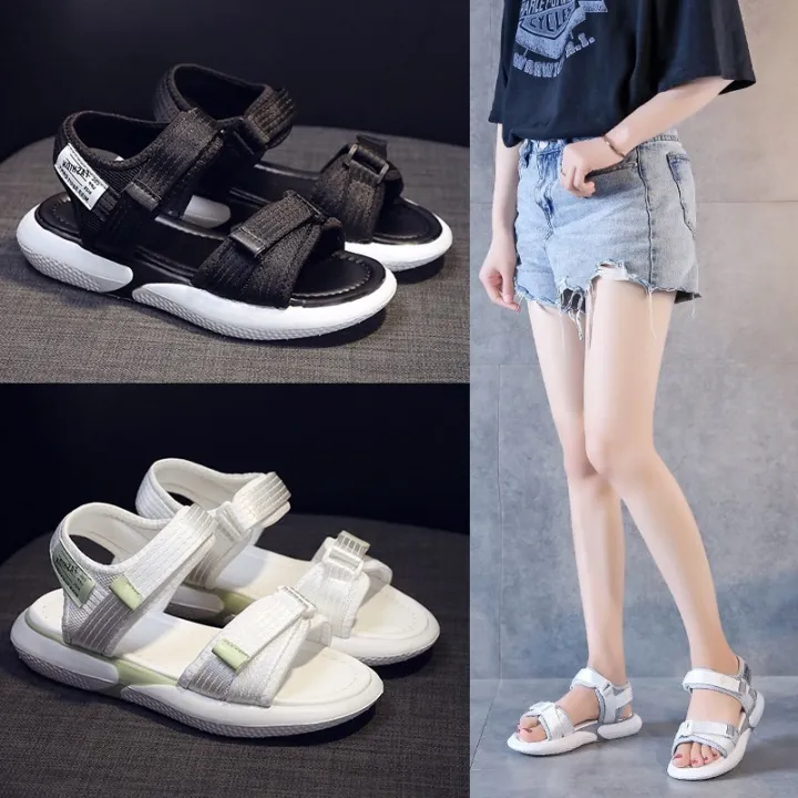 platform sandals white sole