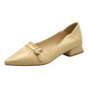 Duolm women s shallow mouth pointed shoes women s 2023 new French fashion