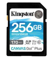 256 GB SD CARD (เอสดีการ์ด) KINGSTON CANVAS GO PLUS (SDG3/256GB)