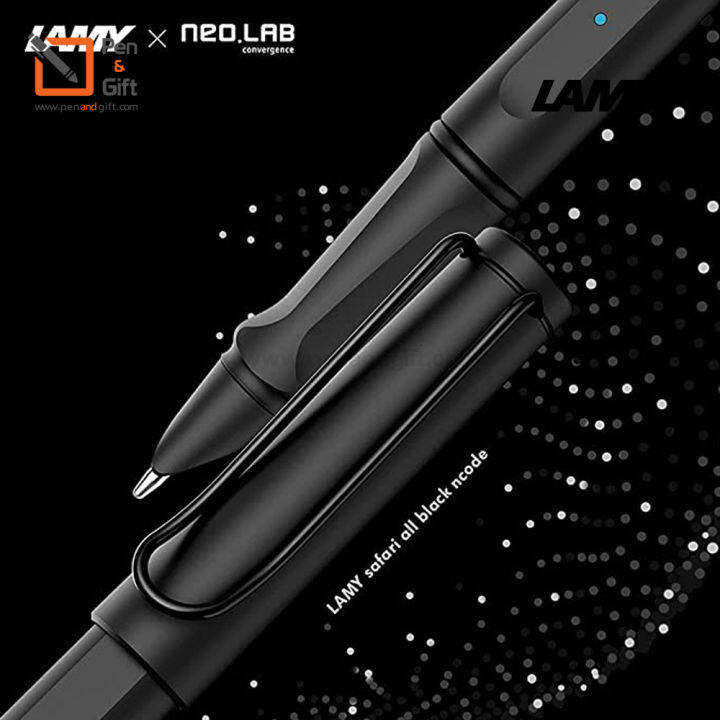 ปากกาสมาร์ทเพน-lamy-safari-all-black-ncode-smart-pen-digital-writing-lamy-x-neolab-convergence-digital-smart-pen