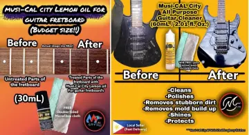 Lemon oil or guitar fretboard guitar maintenance (15mL) guitar cleaning  kit, MICRO POCKET SIZE