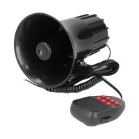 12V 100W 7 Tone Car Truck Speaker with Mic PA System Warning Alarm Police Fire Siren Horn Loud Sound 120Db