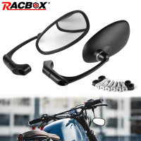 Motorcycle Black Rear Mirror R Moto Motorcycles Motorbike Scooters Oval Rearview Mirrors Side View Mirrors Cafe Racer