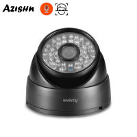 AZISHNH.265+ 5MP 12.7" IMX335 Audio Metal IP Camera 48IR LEDS Face Detect Outdoor Indoor CC Surveillance Cam POEDC