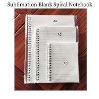 A4 A5 A6 Sublimation Blank Notebooks Spiral Wire Bound For Heat Transfer Print Child Book Paper Cover Note Book Journal Notebook Note Books Pads