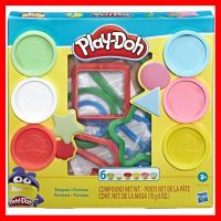 สินค้าขายดี!!! ของเล่น ชุดฝึกรูปทรง แป้งโดว์ เพลย์โดว์ Play-Doh Fundamentals Shapes Tool Set ดินน้ำมัน ปั้น ของแท้ ของเล่น โมเดล โมเดลรถ ของเล่น ของขวัญ ของสะสม รถ หุ่นยนต์ ตุ๊กตา โมเดลนักฟุตบอล ฟิกเกอร์ Model