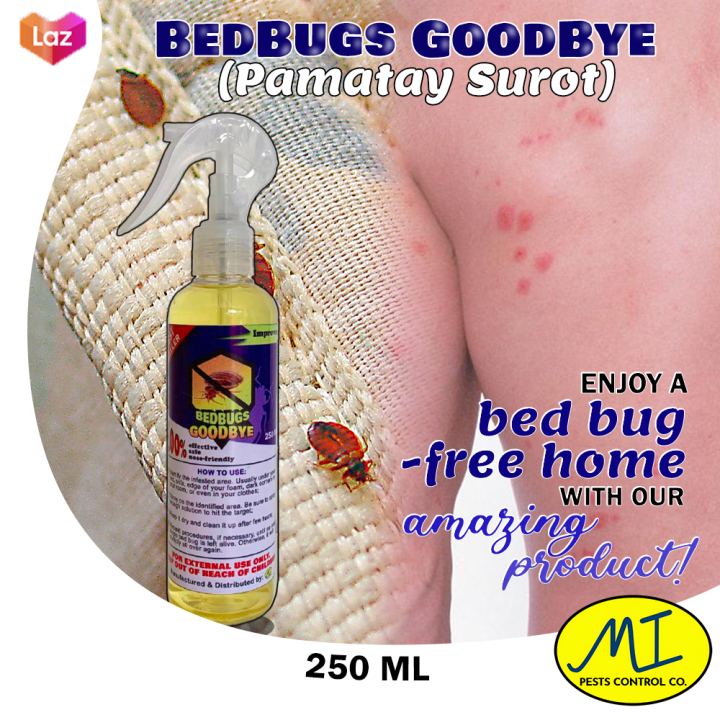 250 ML BedBugs GoodBye // pamatay surot // bed bug killer | Lazada PH
