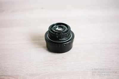ขายเลนส์มือหมุน Industar 50mm F3.5 BLACK  (ใส่กล้อง Canon EOS M Mirrorless ได้เลยไม่ต้องหา Adapter)