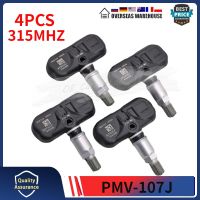 42607-06011สำหรับ Toyota 4 Rav4วิ่ง Corolla 315Mhz ชุด PMV-107J (4) เซ็นเซอร์ตรวจวัดแรงดันยาง TMPS 42607-33011 42607-33021