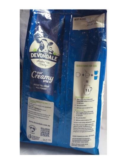 Hcmsữa bột nguyên kem devondale nhập từ úc túi 1kg sữa nhập khẩu sữa úc pp - ảnh sản phẩm 2