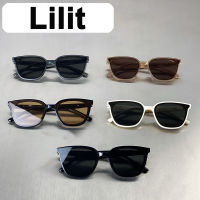 Lilit อ่อนโยน YUUMI แว่นกันแดดสตรีสำหรับผู้ชายแว่นตาวินเทจแบรนด์หรูสินค้าออกแบบฤดูร้อน Uv400อินเทรนด์ Monst เกาหลี