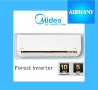 แอร์ผนัง MIDEA รุ่น New Forest Inverter 10100-18000BTU เบอร์ 5 แอร์บ้าน แอร์ไมเดีย เครื่องปรับอากาศ