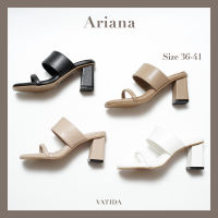 ( ?? In stock ?) รองเท้าผู้หญิง รองเท้าส้นสูง รองเท้าเเฟชั่นผู้หญิง  Size 36-41 รุ่น Ariana