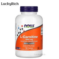 [Exp2026] แอลคาร์นิทีน Now Foods L-Carnitine 1000 mg 100 Tablets