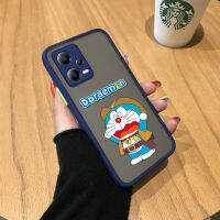 เคสเคสโทรศัพท์พร้อมสำหรับ Xiaomi Redmi Note 12 5G Xiaomi Poco X5 5G มีน้ำค้างแข็งโปร่งใสแมวน่ารักเคสใส่โทรศัพท์นิ่มกันกระแทกป้องกันกล้องฝาครอบเต็มขอบ