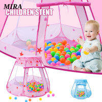 MIRA Popup เต็นท์เจ้าหญิงที่มีสีสัน Star พิมพ์แบบพกพาทนทาน Easy To Store น้ำหนักเบาที่ดีที่สุดสำหรับหญิง