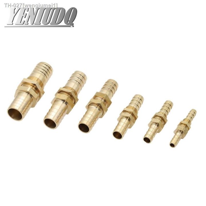 pipe-6-8-10-12-14-16mm-hose-barb-bulkhead-brass-barbed-tube-pipe-fitting-coupler-connector-adapter-for-fuel-gas-water-copper