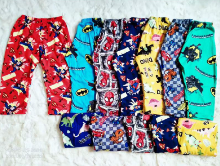 BOY KIDS PAJAMA CARTOONS PAMBAHAY 1-2 YEARS OLD COTTON ASSORTED COD ...