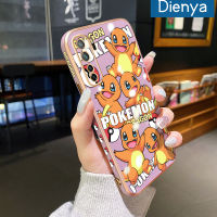 เคส Dienya สำหรับ Huawei Nova 7 SE Nova 7 SE 5G การ์ตูน Pokemon ใหม่กรอบสี่เหลี่ยมพื้นผิวชุบผิวเคสซิลิกาเจลนิ่มกันกระแทกเคสมือถือฝาครอบป้องกันเลนส์กล้องถ่ายรูปทั้งหมด