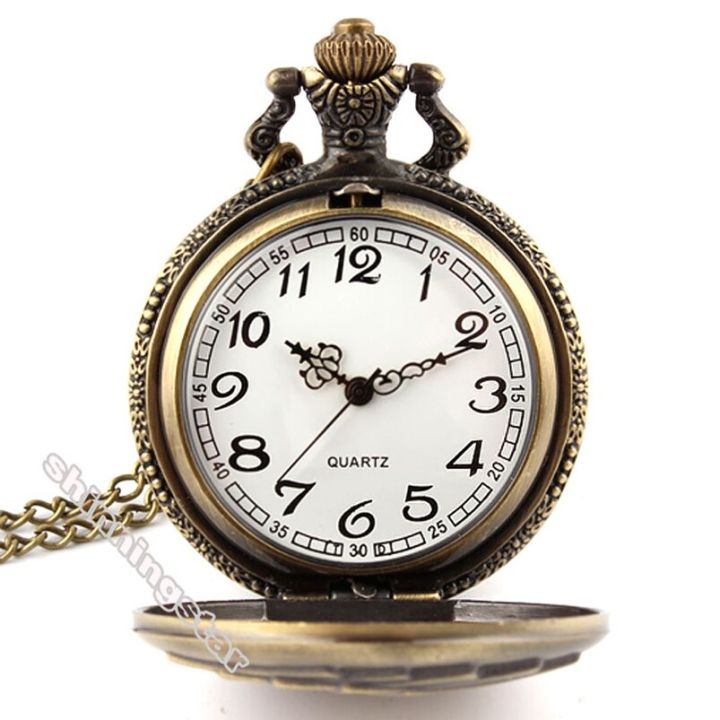 รอยัลฟลัชทองแดงโบราณโซ่สร้อยสตรีนาฬิกาพกควอตซ์-rtero-กระเป๋า-fob-นาฬิกาของขวัญนาฬิกา-relogio-de-bolso