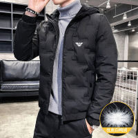 ENF663 Gabbinie Armani Down Jacket Men S Duck Down Winter New Thickening Trend Tide Brand Handsome Warm Jacket Men