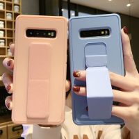 ◐ Luxury Magnetic Holder Case For Samsung Galaxy S10 S21 S20 Ultra S9 Plus FE S S10E Note 20 Ultra A52 A72 Note9 5G 4G Phone Cover