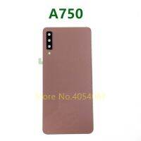 【✆New✆】 jiejiu65879742 สำหรับ Samsung Galaxy A7 2018 A750 A750f A750fn กลับกรณีฝาครอบแผงด้านหลังประตูฝาครอบเลนส์กล้อง