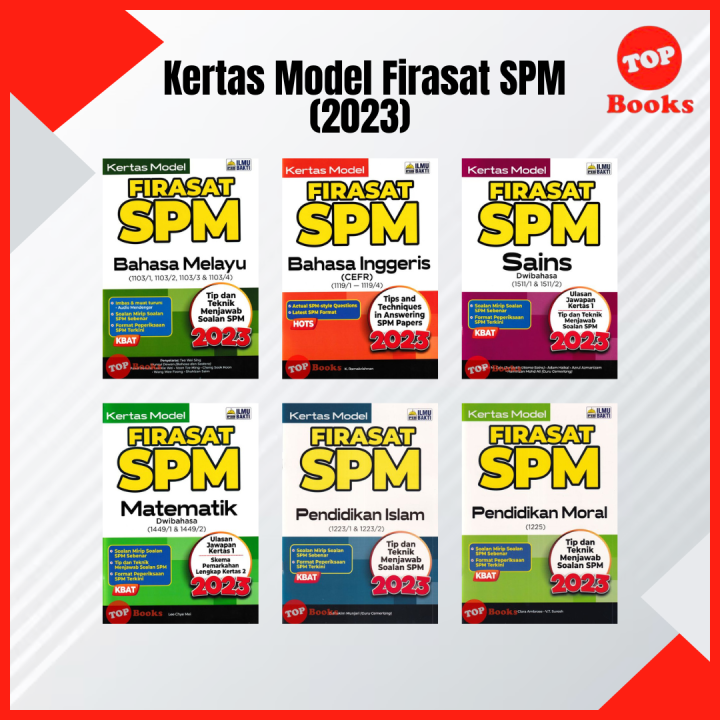 Topbooks Ilmu Bakti Buku Latihan Kertas Model Firasat Spm