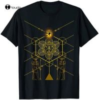 Sacred Geometry Science Egyptian Horus Heru Tshirt Tee Shirt