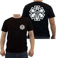 แฟชั่น Do Know No Harm Spartan Combat Medic Med เสื้อยืดบุรุษฤดูร้อนตลกพิมพ์แขนสั้น Shrts Harajuku O-คอเสื้อ tees