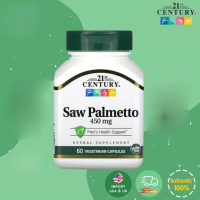 21st Century Saw Palmetto 450 mg 60 Vegetarian Capsules