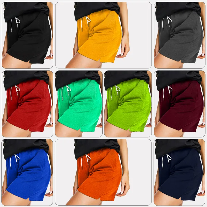 Plain Drifit Shorts For Women Fit To Sizes Small To Xl Above The Knee Design Pambahay