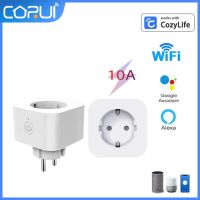 CoRui Ewelink WIFI Wireless Plug EU Smart APP Remote Socket Timer Plug EU Power Socket Voice Control Outlet Google Home Alexa Ratchets Sockets