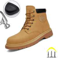 Winter Work Safety Shoes Anti-smash Anti-stab Work Shoes Sneakers Men Safety Boots Steel Toe Shoes Male Work Boot Indestructible