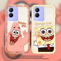 เคสโทรศัพท์ Vivo Y17s SpongeBob ปลอกซิลิโคนอ่อนนุ่มลายการ์ตูนน่ารัก vivo Y17s ฝาครอบโทรศัพท์ Patrick Star