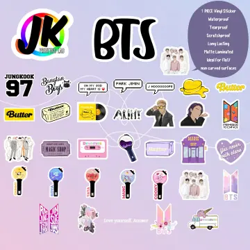 Aesthetic BTS icon decals / decal id