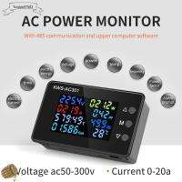 TUQIAO47503 ความแม่นยำสูง เครื่องตรวจจับพลังงานชิปเฉพาะ AC 50-300V AC wattmeter ดิจิตอลโวลต์มิเตอร์แอมมิเตอร์ 8 in 1 เครื่องวัดพลังงาน