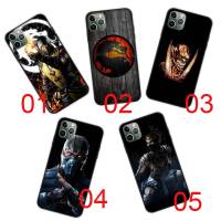 DB-341 Mortal Kombat Black ซิลิโคน เคสโทรศัพท์ ปก หรับ Samsung Galaxy S21 FE S22 G60 G9 Moto G10 S20 Ultra E32 G50 G30 G60S G20 S23 G40 Lite Power Plus Play