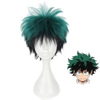 My Hero Academia Cosplay Wigs Shigaraki Tomura Wig Blue Baku No Hero Midoriya Shoto Fighter Cosplay Wigs 35Cm