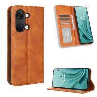 For Oneplus Nord 3 5G Case Luxury Flip PU Leather Wallet Magnetic Adsorption Case For oneplus Nord 3 5G 1+ Nord3 Phone Bags