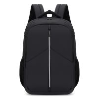 [COD] Cross-border mens backpack simple casual computer waterproof business commuting with logo