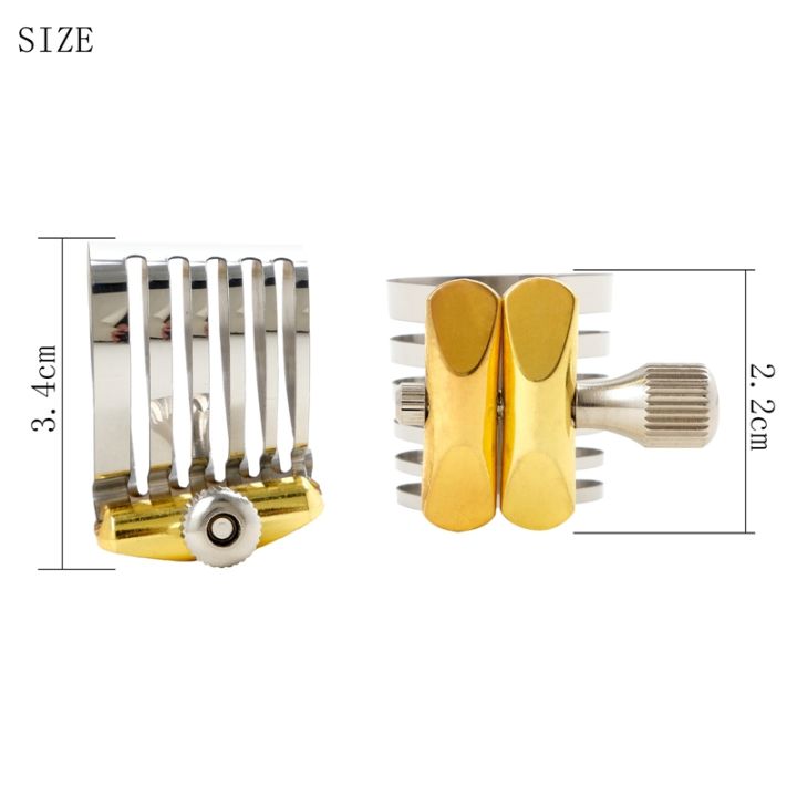 single-screw-adjustment-saxophone-fastener-clip-sax-ligature-accessories-for-soprano-saxophone-mouthpiece-treble