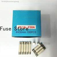 ♛♚✶ 10PCS Explosion-proof Ceramic Fuse Tube Quick-break Type 6 x 30mm 250V F1.6A F1.5A F1.25A F4A