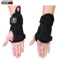 [Rear Waves] WOSAWE ปรับข้อมือรถจักรยานยนต์ SupportMotorbike Wrist Wrap Breathable EVA Anti-Skid Support For Ski Roller Off-Road