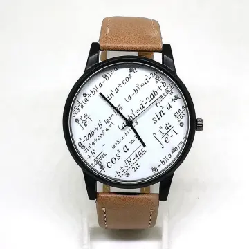 BIGOWL Teachers Day Gifts - Wrist Watch for Women Unique Maths Analogue  Quote Fashion Watches for Girls - Best Casual Analog Leather Band Watch  (for Math Lovers) : Amazon.in: Fashion