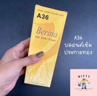 (A28-A36) สีย้อมผมเบอริน่าแท้ 100% / Berina Hair Color