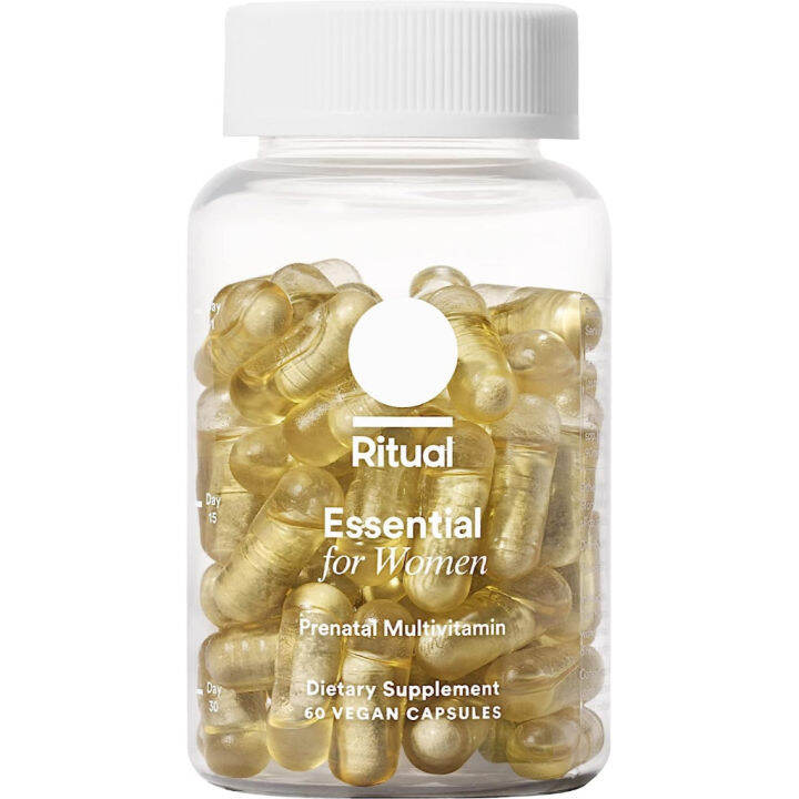 Ritual Prenatal Vitamin Folate & Choline for Neural Tube Support
